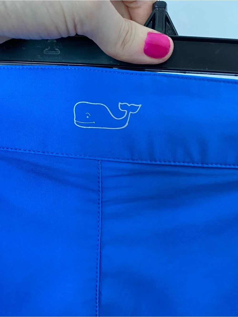 Vineyard Vines Swim Trunks Board Shorts Mens Size 36 Blue Striped Beach Vacation